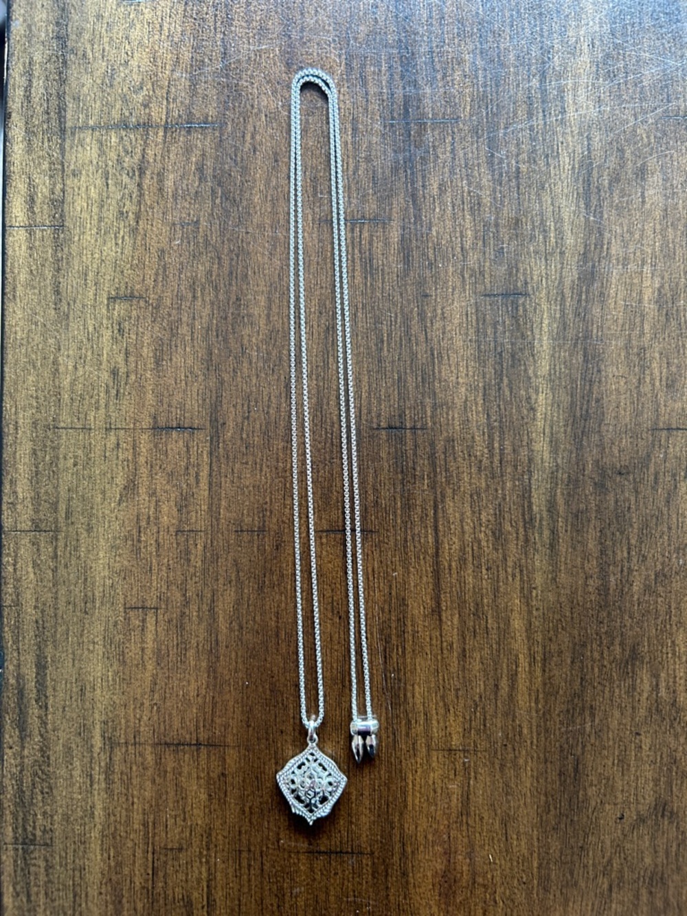 Kendra Scott Silver Pendant Necklace - Silver